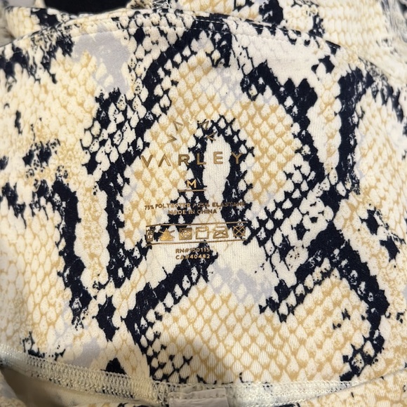Varley Duncan Legging Yellow Snake Print - Picture 4 of 5